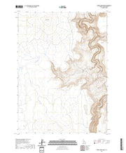 US Topo 7.5-minute map for Spring Creek Basin ID