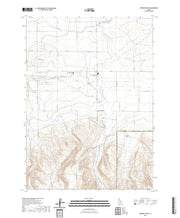 US Topo 7.5-minute map for Stricker Butte ID