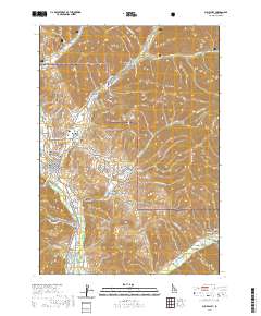 USGS US Topo 7.5-minute map for Sun Valley ID 2020