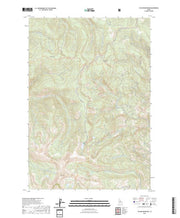 US Topo 7.5-minute map for Taylor Mountain ID