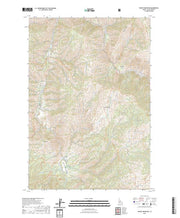 US Topo 7.5-minute map for Teapot Mountain ID