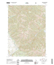 US Topo 7.5-minute map for Thompson Peak ID