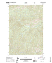 US Topo 7.5-minute map for Toboggan Ridge ID