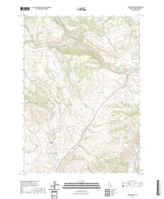 US Topo 7.5-minute map for Treasureton ID