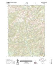 US Topo 7.5-minute map for Trinity Mountain ID