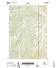 US Topo 7.5-minute map for Tripod Peak ID