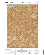 USGS US Topo 7.5-minute map for Tyee Mountain ID 2020