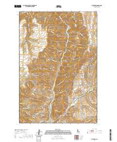 USGS US Topo 7.5-minute map for White Bird ID 2020