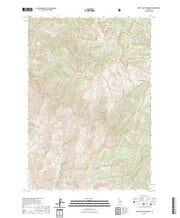 US Topo 7.5-minute map for White Goat Mountain ID