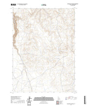 US Topo 7.5-minute map for Wickahoney Crossing ID