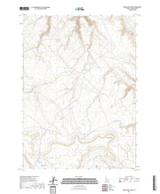 US Topo 7.5-minute map for Wickahoney Point ID