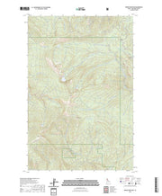 US Topo 7.5-minute map for Widow Mountain ID