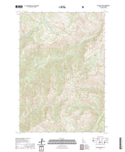 US Topo 7.5-minute map for Wild Buck Peak ID