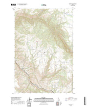 US Topo 7.5-minute map for Woodland ID