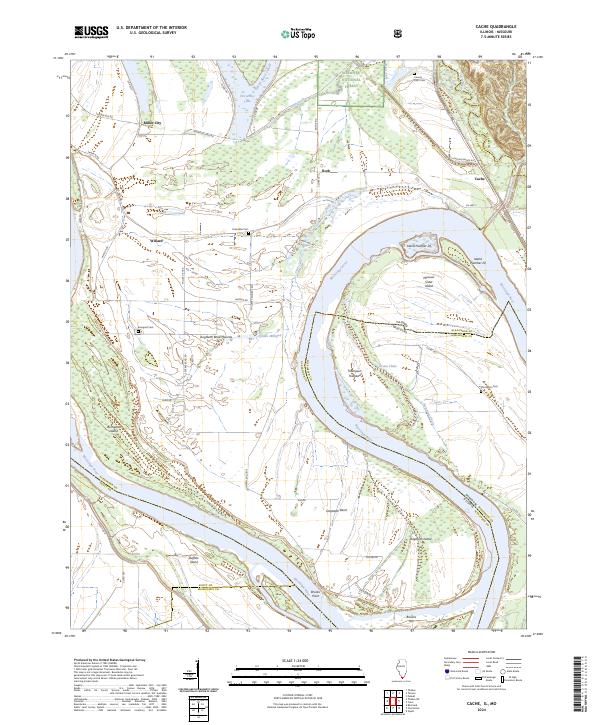 US Topo 7.5-minute map for Cache ILMO