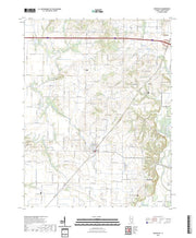 US Topo 7.5-minute map for Crossville IL