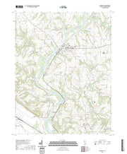 US Topo 7.5-minute map for Evansville IL