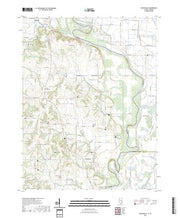 US Topo 7.5-minute map for Heathsville ILIN