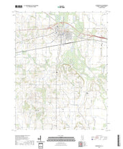 US Topo 7.5-minute map for Lawrenceville IL