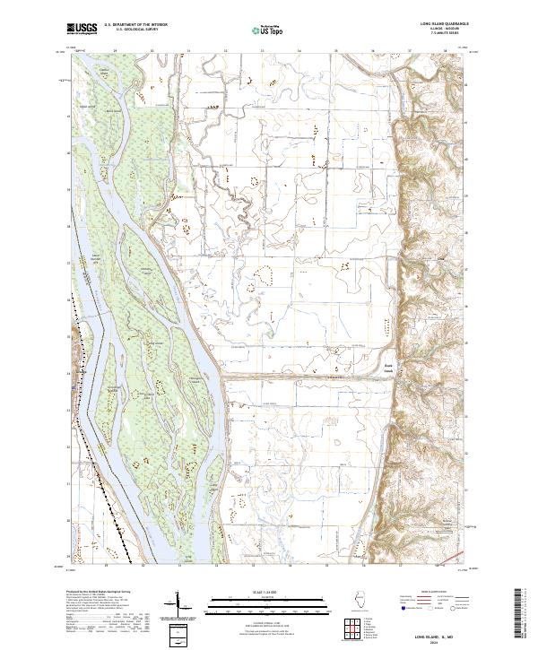 US Topo 7.5-minute map for Long Island ILMO