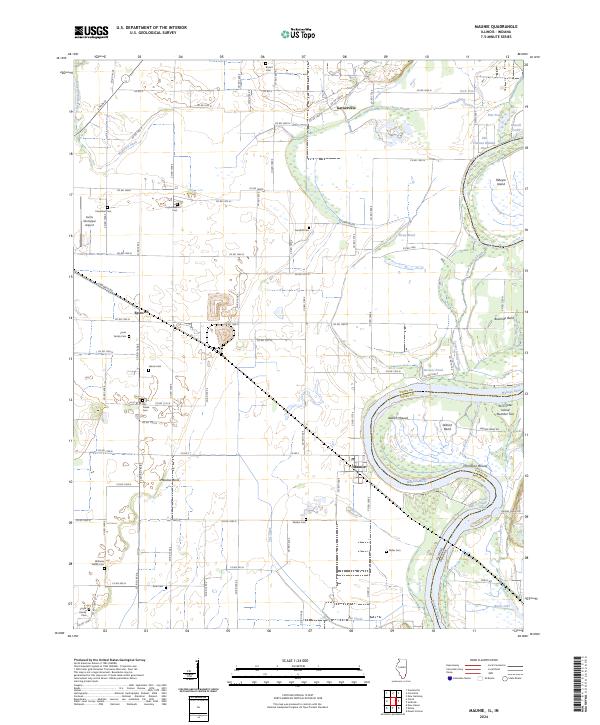 US Topo 7.5-minute map for Maunie ILIN