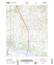 US Topo 7.5-minute map for Metropolis ILKY