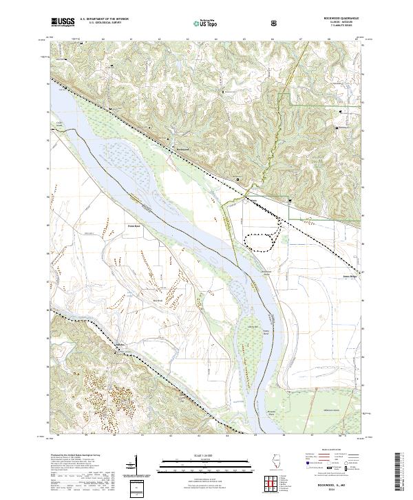 US Topo 7.5-minute map for Rockwood ILMO