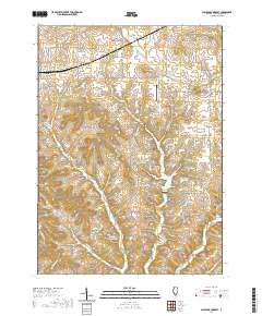 USGS US Topo 7.5-minute map for Scales Mound East IL 2021