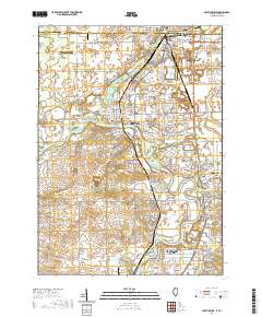 USGS US Topo 7.5-minute map for South Beloit ILWI 2021