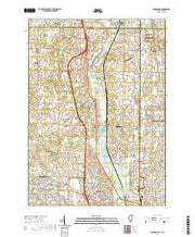 USGS US Topo 7.5-minute map for Wadsworth ILWI 2021