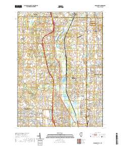 USGS US Topo 7.5-minute map for Wadsworth ILWI 2021