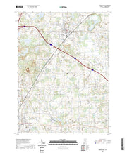 US Topo 7.5-minute map for Angola East IN