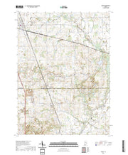 US Topo 7.5-minute map for Argos IN