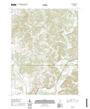 US Topo 7.5-minute map for Arney IN