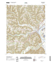 US Topo 7.5-minute map for Aurora INKY