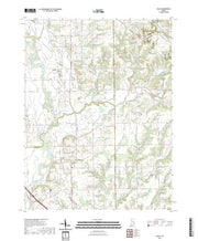 US Topo 7.5-minute map for Azalia IN