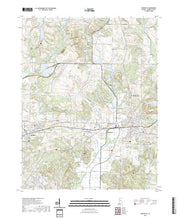 US Topo 7.5-minute map for Boonville IN