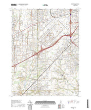 US Topo 7.5-minute map for Bridgeport IN