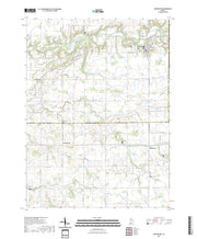 US Topo 7.5-minute map for Burlington IN