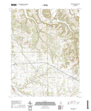 US Topo 7.5-minute map for Campbellsburg IN