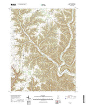 US Topo 7.5-minute map for Canaan IN