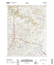 US Topo 7.5-minute map for Cedarville IN