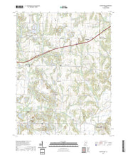 US Topo 7.5-minute map for Center Point IN