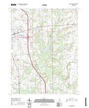 US Topo 7.5-minute map for Chestnut Ridge IN