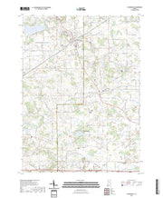 US Topo 7.5-minute map for Churubusco IN