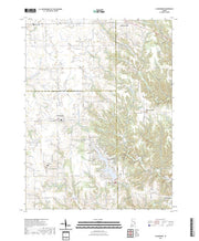 US Topo 7.5-minute map for Clarksburg IN