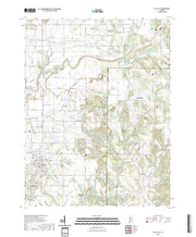 US Topo 7.5-minute map for Clay City IN