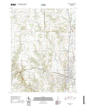 US Topo 7.5-minute map for Connersville IN