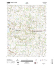 US Topo 7.5-minute map for Corunna IN