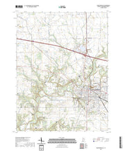 US Topo 7.5-minute map for Crawfordsville IN